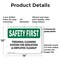 Signmission Safety Culture Sign, 14 in Width, Plastic, Rectangle OS-2PACK-SF-P-1014-L-10688 - alternate 8